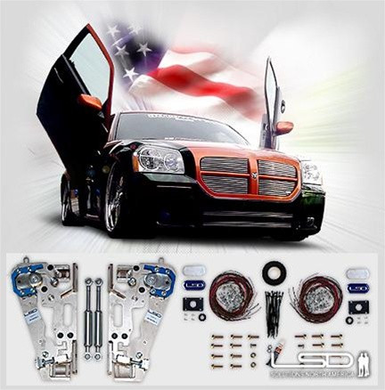 LSD Complete Lambo-Style Vertical Door Kit: All Magnum, Charger