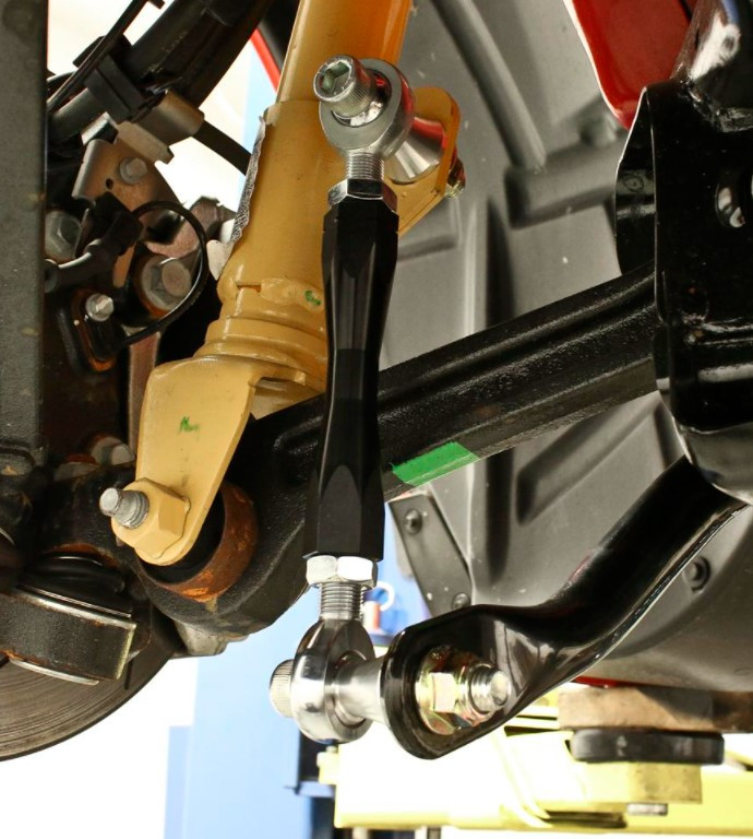 BMR Suspension Front Sway Bar End Link Kit in Black for 06Current Dodge Challenger & Charger