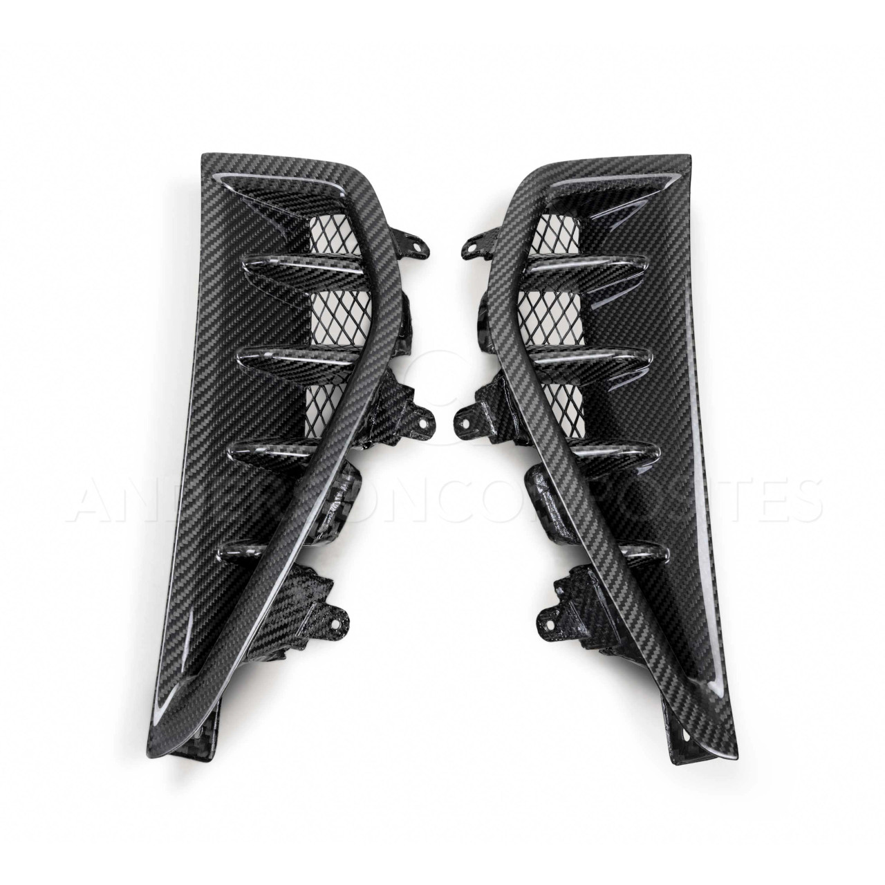Anderson Composites AC-FD21DGTRX Carbon Fiber Fender Vent Inserts