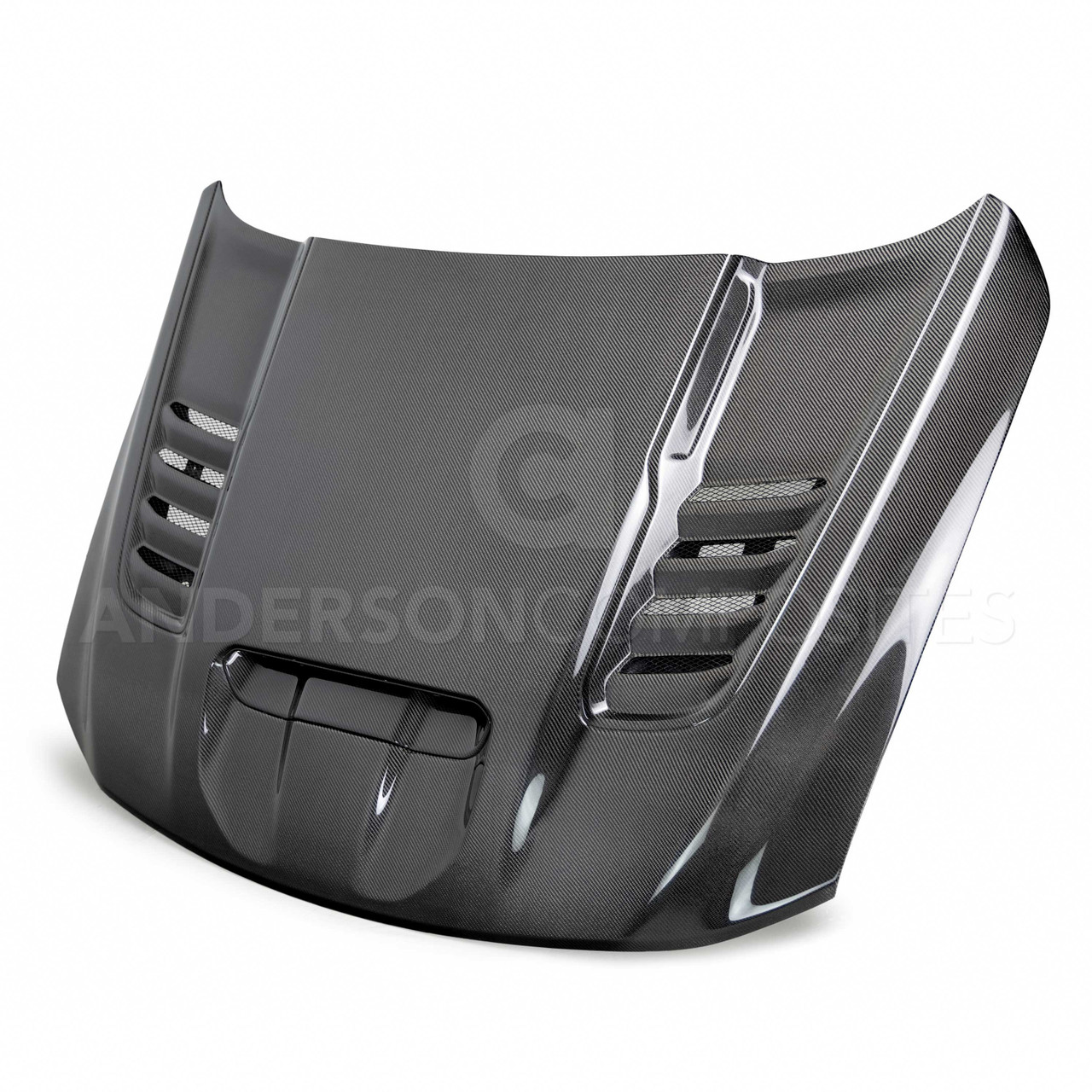 Anderson Composites AC-HD21DGTRX-OE Carbon Fiber Hood for 21-24