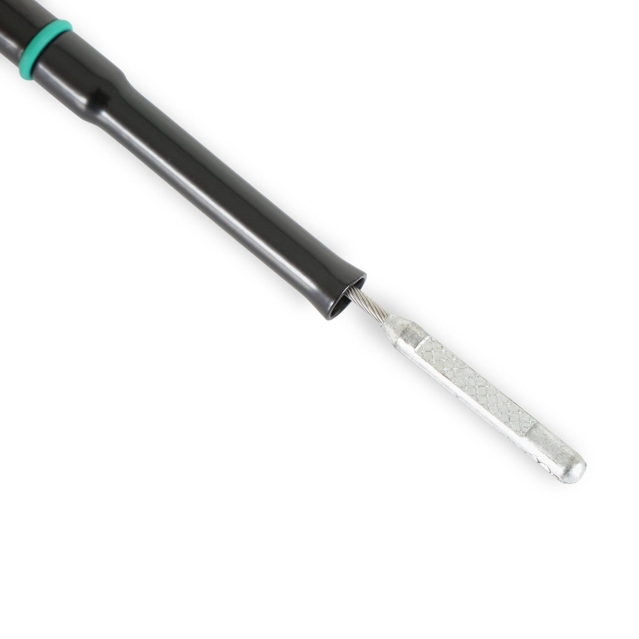 Holley Dipstick & Tube Kit for Gen III Hemi with Holley Cast Oil Pan