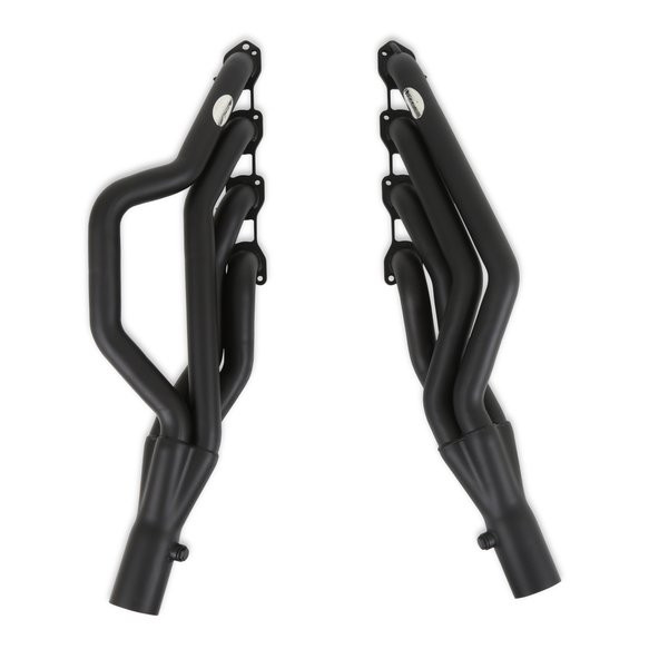 Hooker BlackHeart Gen 3 Hemi Swap Mid Length Headers Black Painted