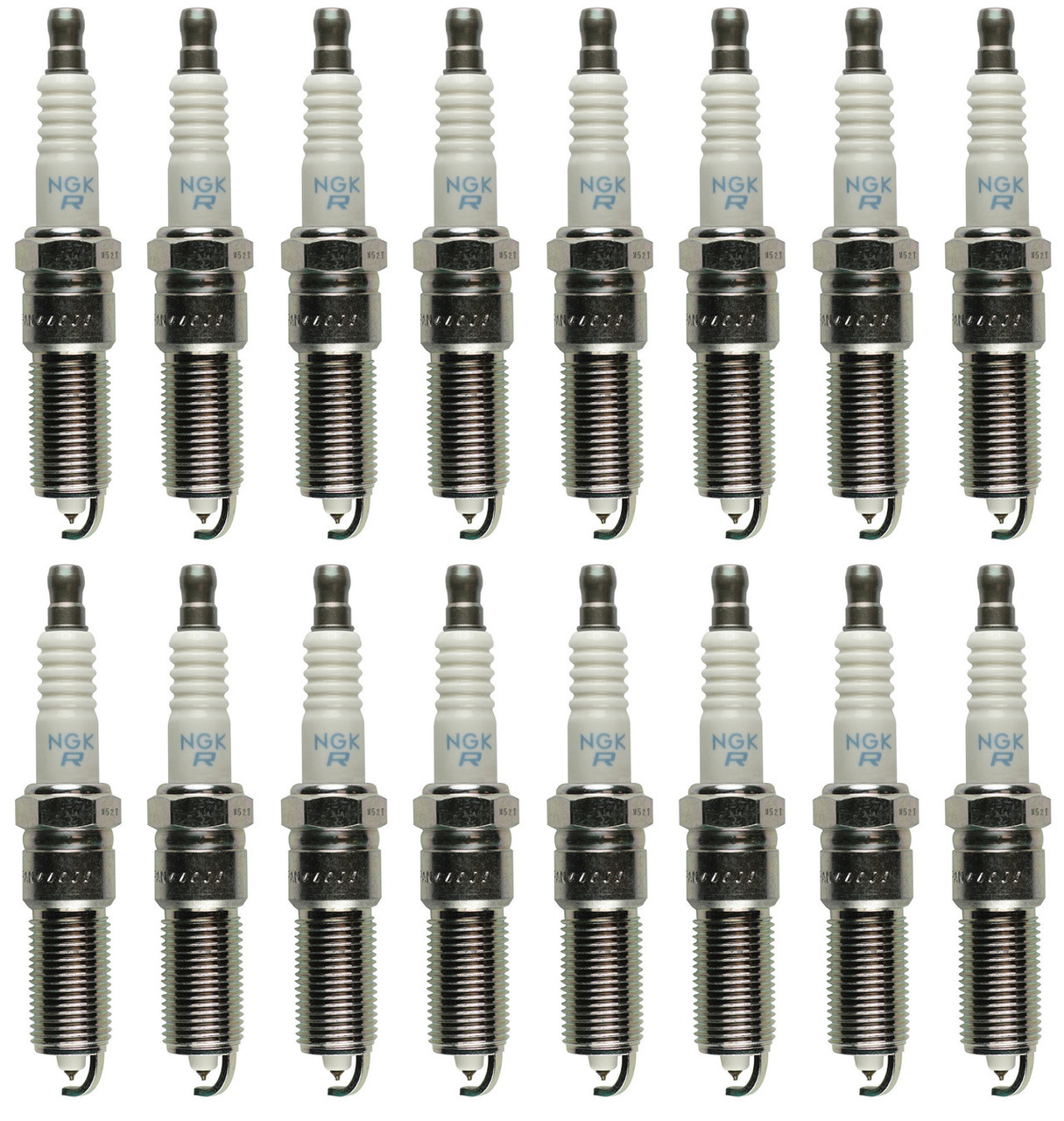 NGK 97408 Laser Platinum LZTR6AP11EG Spark Plug Set for 11-24 6.4L