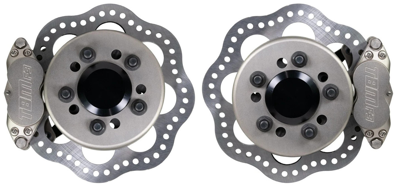 TBM Brakes 001-0304-1 Medium Duty Front Drag Racing Brake Kit for