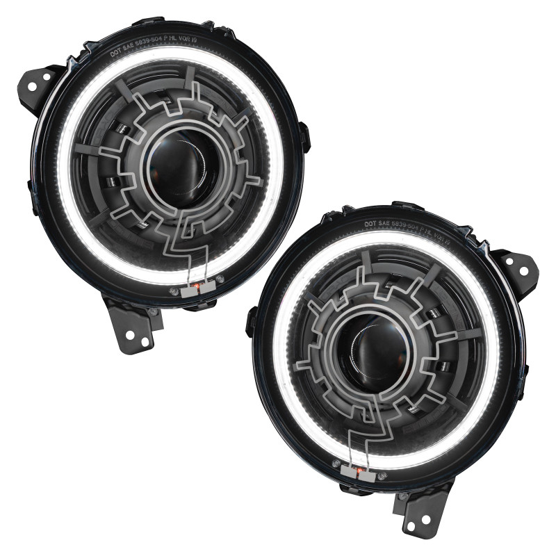 Oracle 5839-111 Oculus Heated Bi-LED Projector Halo Headlights