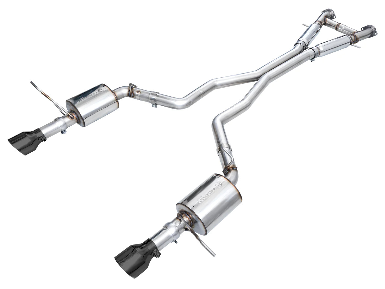AWE 3015-33952 Touring Edition Exhaust Diamond Black Tips for 18