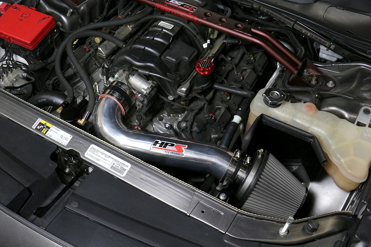 HPS Performance Air Intake Kit, Black, 827-104WB