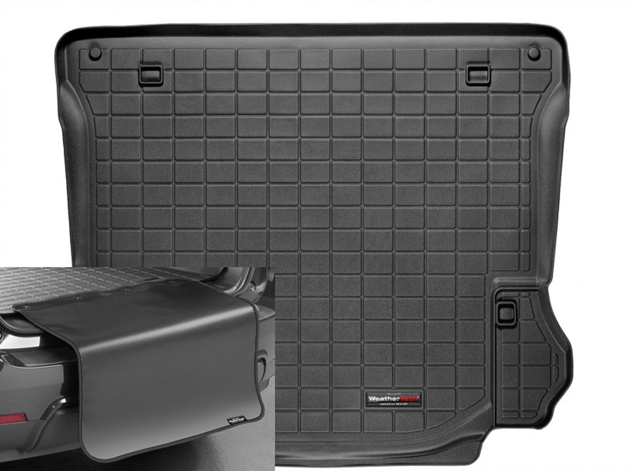 WeatherTech 40518SK Cargo Liner Black with Bumper Protector for 11