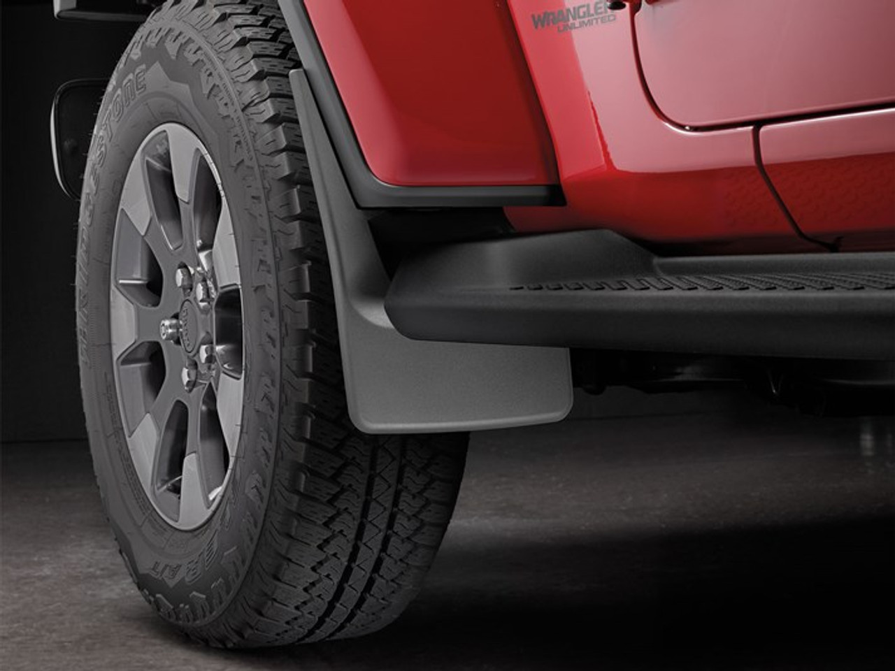 WeatherTech 110097120099 Front & Rear Mud Flaps for 1824 Jeep