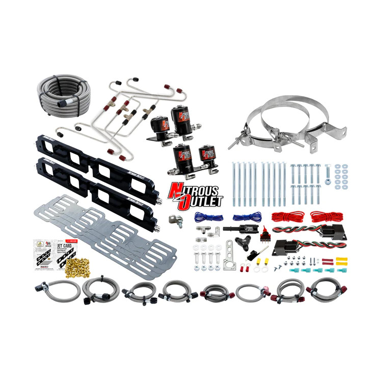 Nitrous Outlet 00-10193 Head Spacer Plate System for 09-24 5.7L