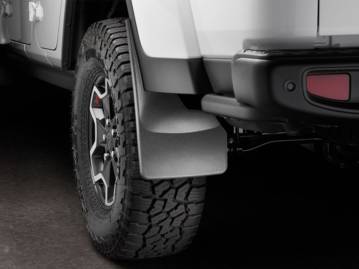 110100 Weathertech WeatherTech 110100-120112 Front & Rear Mud Flaps for 20-24 Jeep ...