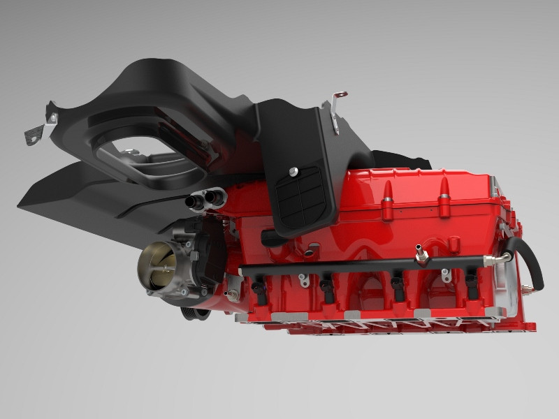 Whipple WK317030 Gen 6 3.0L Complete Supercharger Kit for 2124 Jeep