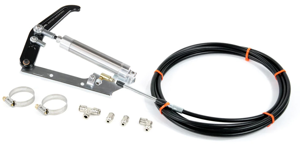 Motion Raceworks 14-030BLK Black Billet CO2 Activated Parachute