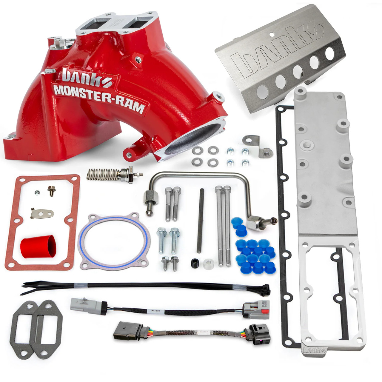 m.i.n yogibo2点セット 20251229 Banks 42797-PC Monster-Ram Intake System Ram Red for 07.5-12 Dodge