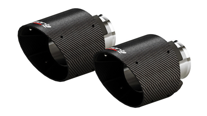 BORLA 60729CFBA Exhaust Tip Kit Carbon Fiber for 15-23 charger R/T