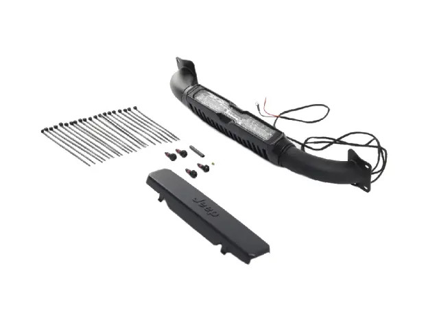 MOPAR 82216457AC Grille & Winch Guard with LED Light Bar for 18-24