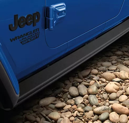 MOPAR 82215129AC Rock Rails for 18-24 Jeep Wrangler JL 2-Door