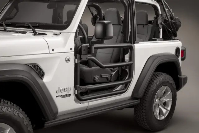 MOPAR 77072496AC Tube Doors for 18-24 Jeep Wrangler JL 2-Door