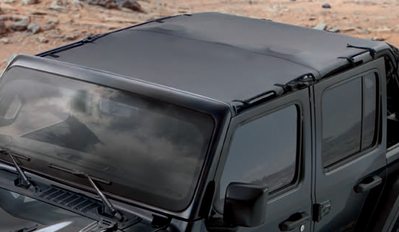 MOPAR 82219169AB Sunbonnet for 18-25 Jeep Wrangler Unlimited JL