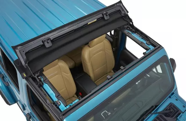 MOPAR 82216370AB Sunrider For Hardtop for 18-25 Jeep Wrangler JL