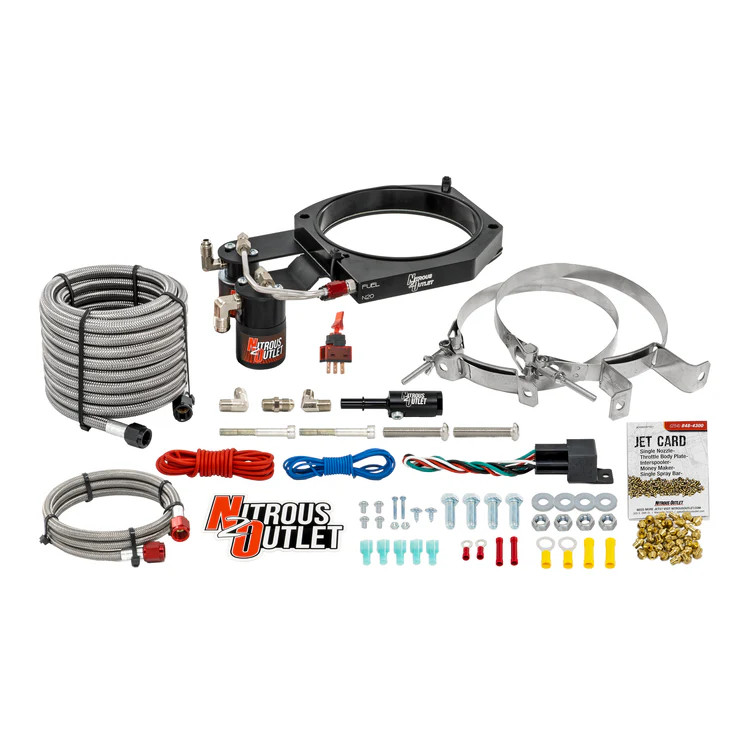 Nitrous Outlet 00-10195 130mm Plate System for 15-25 Demon