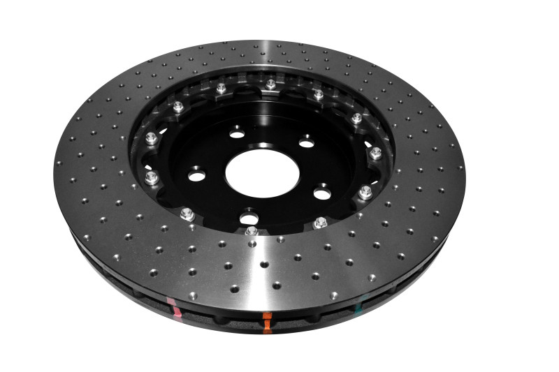DBA 5000 Series Cross D&S Front Rotor | Chevy Camaro SS V8 (10-15) (DBA52604BLKXD)