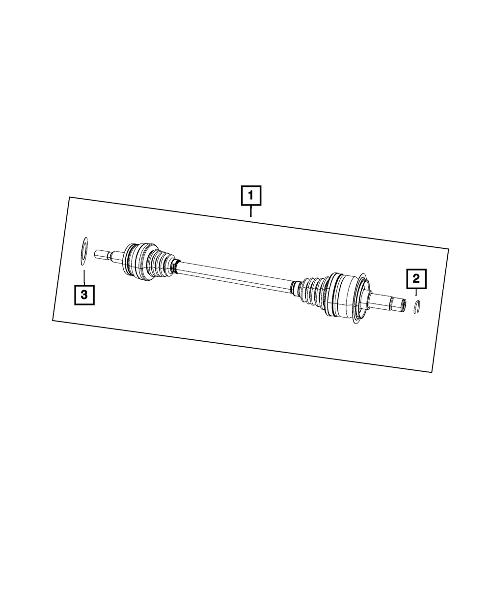 ふみ23 ページ MOPAR 52123970AD Axle Half Shaft Right Hand for 15-23 Challenger R