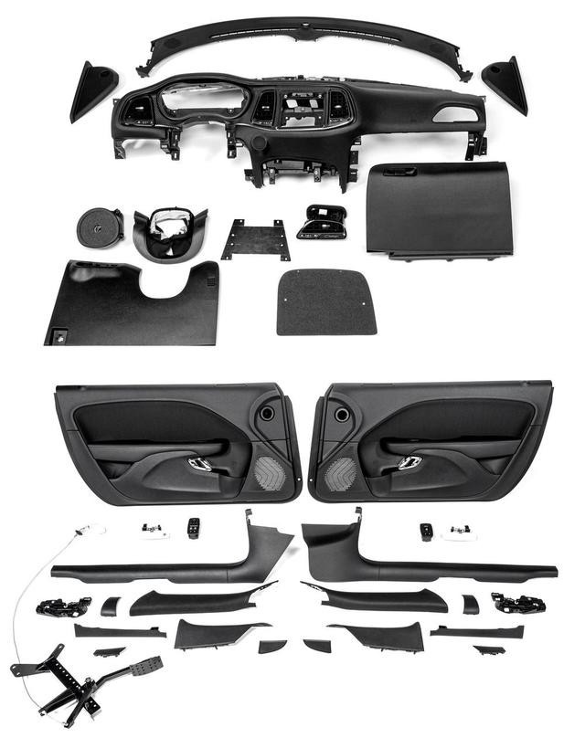 MOPAR P5160231AC Interior Kit for Challenger Drag Pak - High Horse