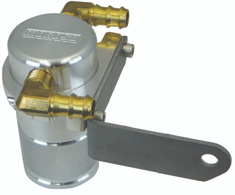 Moroso 85696 Air-Oil Separator Catch Can Small Body for 15-23