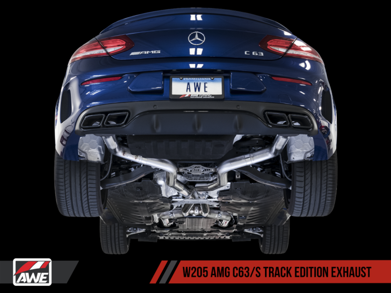 AWE Tuning Mercedes-Benz W205 AMG C63/S Coupe Track Edition