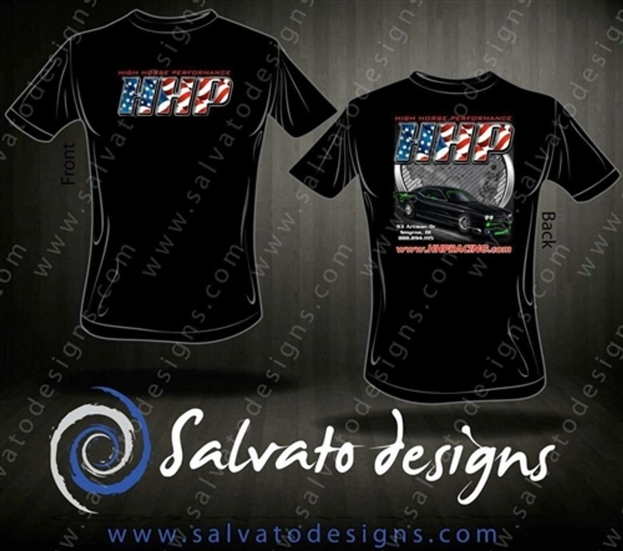 High Horse Performance Branded T Shirt Hhp Stars N Stripes Rob