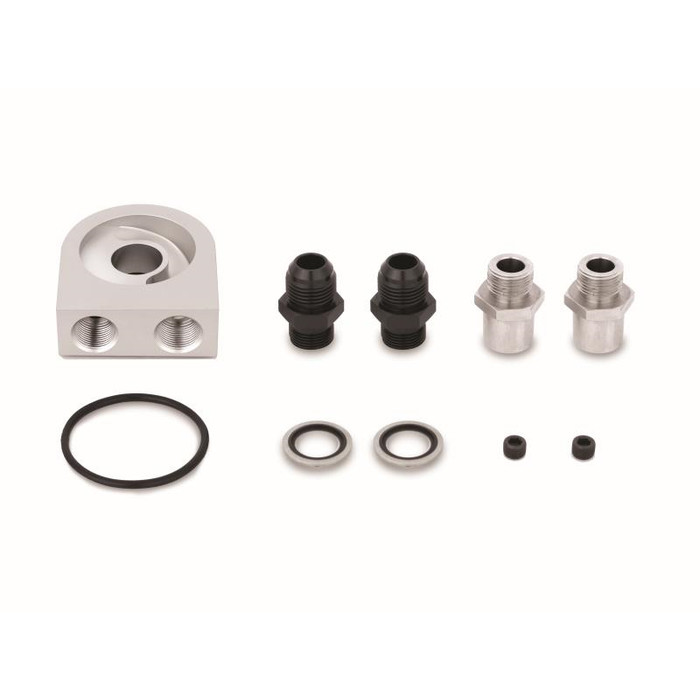 Mishimoto MMOC-UHBK Universal 25 Row Oil Cooler Non-Thermostatic Black ...