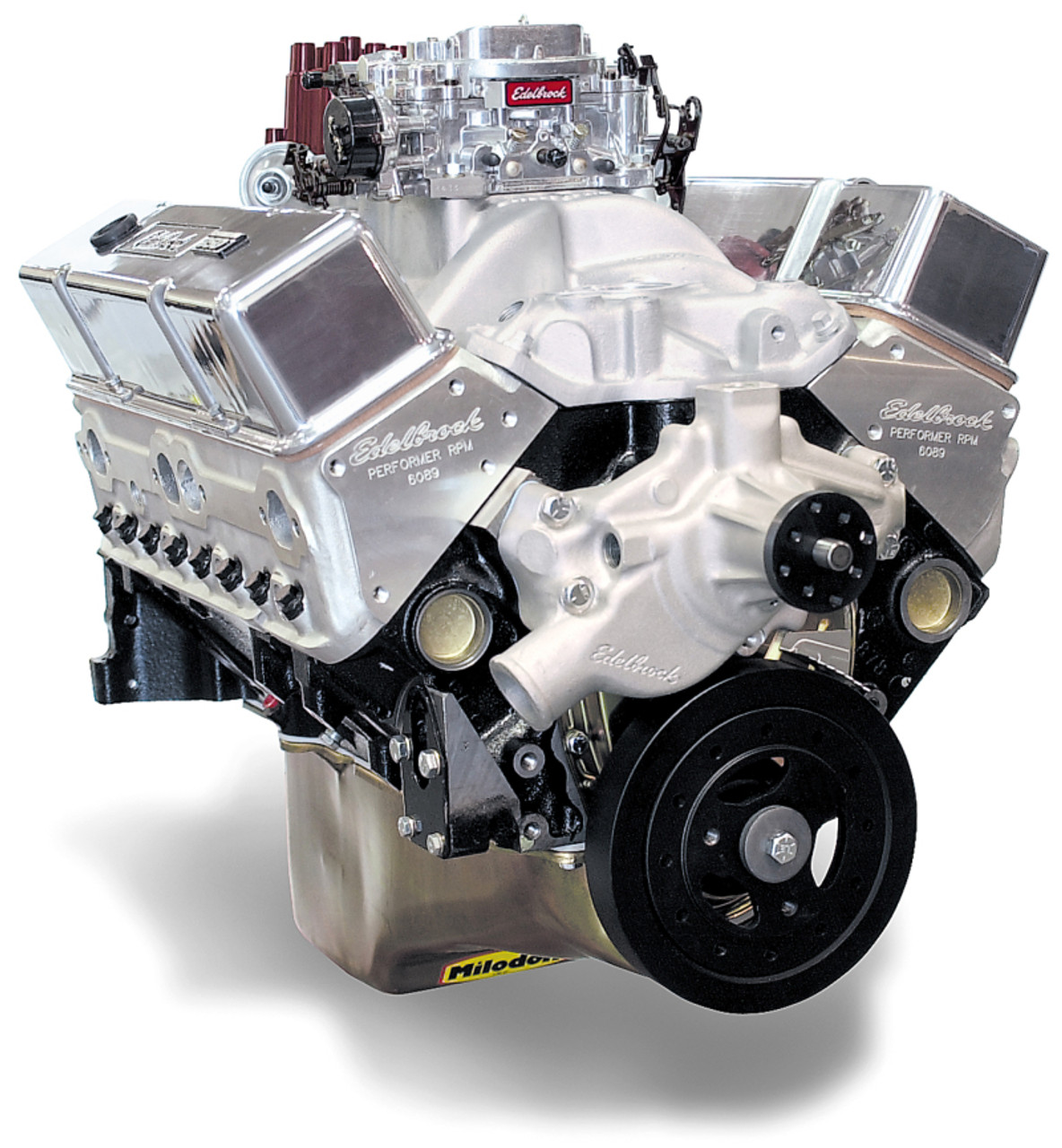 DISCONTINUED Edelbrock 350 Perf RPM Engine Incl Part 60899 7101 1413  STD MSD Ign 45600 High Horse Performance, Inc.