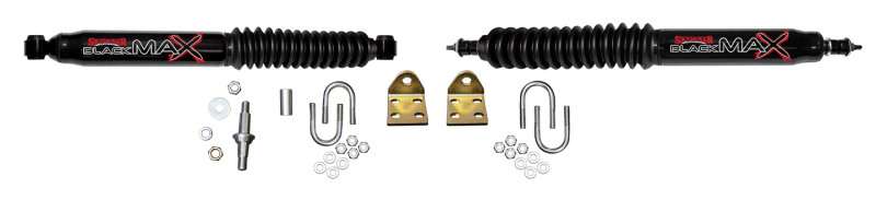 Skyjacker 8219 Black MAX Dual Steering Stabilizer Kit for 97-06