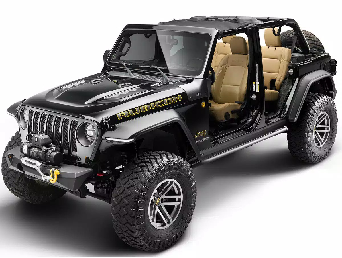 Bushwacker 14085 Trail Armor Rocker Panels for 18-24 Jeep Wrangler