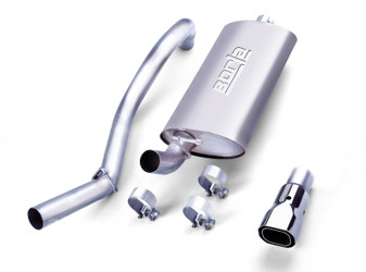 BORLA 14728 Cat-Back Exhaust Touring for 97-99 Jeep Wrangler TJ 2.5/4.0L
