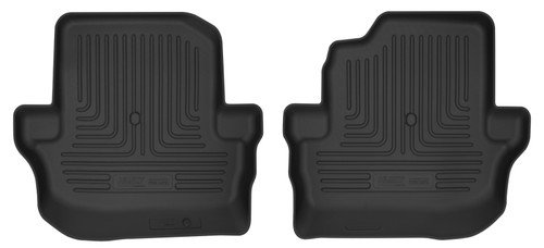 DISCONTINUED Husky Liners 54641 X-Act Contour 2nd Seat Floor Liners for 18-24 Jeep Wrangler JL 2 Door