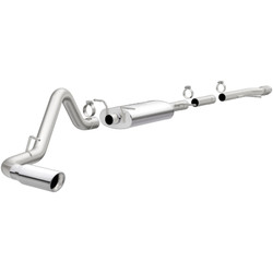 Magnaflow 14 Chevy Silverado V8 5.3L CC/EC Cab Single P/S Rear Exit Stainless Cat Back Perf Exhaust - 15267