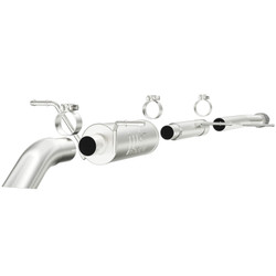 DISCONTINUED MagnaFlow 14 Chev Silverado V8 5.3L CC/EC Cab Turn Down in Front of Rr Tire SS Catback Perf Exhaust - 17146
