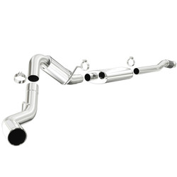 DISCONTINUED MagnaFlow 2014 Chevy/GMC Silverado/Sierra 1500 V8 6.2L SS Cat-Back Single P/S Rear Side Exit Exhaust - 15318