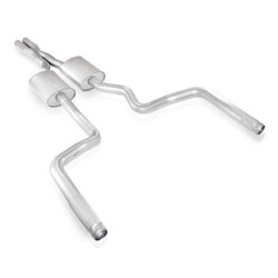 DISCONTINUED Stainless Works 3" S-Tube Catback Exhaust System (2008-2014 5.7L / 6.4L Challenger) - HM64CBSOEMTP