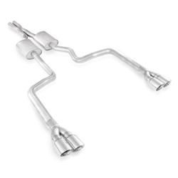 Stainless Works Chambered Turbo Catback Exhaust System (2008-2014 5.7L/6.1L/6.4L Dodge Challenger) - HM64CB-C