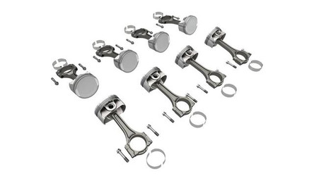 MOPAR 77072550AB Redeye Piston & Rod Kit for 15-23 Challenger