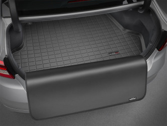 WeatherTech 40493SK Cargo Liner Behind 2nd Row Black with Bumper Protector for 11-23 Durango