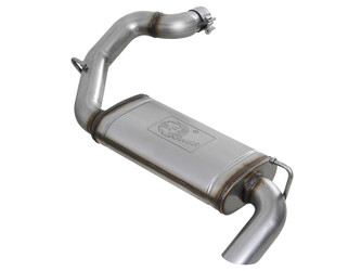 aFe Power MACH Force-Xp Hi-Tuck 3" 409 Stainless Steel Axle-Back Exhaust System for 18-Current Jeep Wrangler JL & Wrangler Unlimited JL 2.0T/3.6L - 49-48080