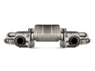 DISCONTINUED Akrapovic 2020+ Porsche Cayman GT4 (718) Slip-On Line (Titanium) (Req Tips)