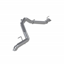 MBRP 3" Filter Back Rear Turn Down T409 Exhaust for 20-Current Jeep Gladiator JT 3.0L - S6502409