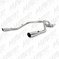 DISCONTINUED MBRP 2009-2010 Toyota Tundra 5.7L EC-Std. & SB/CC-SB Cat Back Dual Split Rear