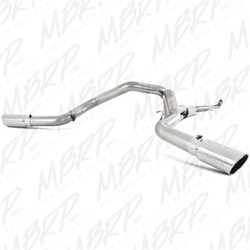 DISCONTINUED MBRP 2001-2007 Chev/GMC 2500/3500 Duramax EC/CC Down Pipe Back Cool Duals Off-Road (includes fron