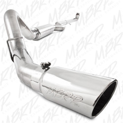 DISCONTINUED MBRP 01-07 Chev/GMC 2500/3500Duramax, EC/CC 4in Down Pipe Back Single Side T304
